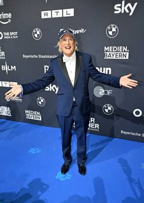 Otto Waalkes presentation of the Blue Panther TV Streaming Award 2025 Award ceremony and gala at BMW Welt Munich October 22, 2025