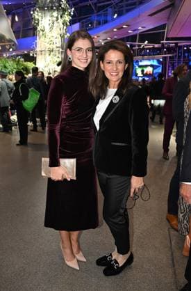 Michaela Kaniber Bavarian Minister of Agriculture with daughter Antonia Presentation of the Blue Panther TV Streaming Award 2025 Award ceremony and gala at BMW Welt Munich October 22, 2025