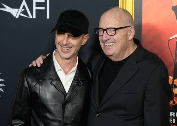 Springsteen: Deliver Me From Nowhere Premiere - Los Angeles, USA LOS ANGELES, USA. October 22, 2025: Jeremy Strong & Jon Landau at the AFI FEST premiere for Springsteen: Deliver Me From Nowhere at the TCL Chinese Theatre. Los Angeles CA USA  Copyright: xPaulxSmith Featureflashx