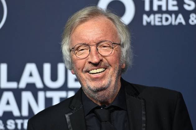 Werner SCHULZE ERDEL, single image,cropped single motif,portrait,portrait,portrait red carpet,Blue Panther TV and Streaming Award 2025 on 22 10 2025 at BMW Welt Munich