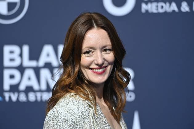 Lavinia Wilson, single image,cropped single motif,portrait,portrait,portrait red carpet,Blue Panther TV and Streaming Award 2025 on 22 10 2025 at BMW Welt Munich