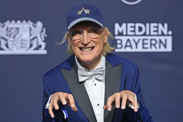 Otto WAALKES inzelbild,angeschnittenes Einzelmotiv,Portraet,Portrait,Porträt Roter Teppich,Blauer Panther TV und Streaming Award 2025 am 22 10 2025 in der BMW Welt Muenchen