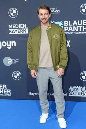 Ben Blaskovic at the presentation of the Blue Panther TV Streaming Award 2025 at BMW Welt Munich, 22 10 2025 Foto:xN.xKolinzx xFuturexImagex panther_5032