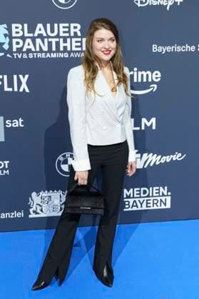 Lara Mandoki at the presentation of the Blue Panther TV Streaming Award 2025 at BMW Welt Munich, 22 10 2025 Foto:xN.xKolinzx xFuturexImagex panther_5130