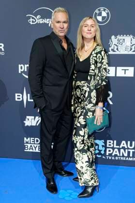 Manou Lubowski and Charlotte Groth at the presentation of the Blue Panther TV Streaming Award 2025 at BMW Welt Munich, 22 10 2025 Foto:xN.xKolinzx xFuturexImagex panther_5155