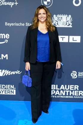 Rebecca Immanuel at the presentation of the Blue Panther TV Streaming Award 2025 at BMW Welt Munich, 22 10 2025 Foto:xN.xKolinzx xFuturexImagex panther_5180