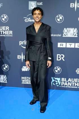 Lamin Leroy Gibba at the presentation of the Blue Panther TV Streaming Award 2025 at BMW Welt Munich, 22 10 2025 Foto:xN.xKolinzx xFuturexImagex panther_5189