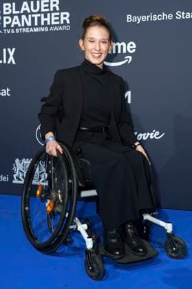 Lorelei Holtmann at the presentation of the Blue Panther TV Streaming Award 2025 at BMW Welt Munich, 22 10 2025 Foto:xN.xKolinzx xFuturexImagex panther_5191