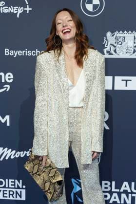 Lavinia Wilson at the presentation of the Blue Panther TV Streaming Award 2025 at BMW Welt Munich, 22 10 2025 Foto:xN.xKolinzx xFuturexImagex panther_5199