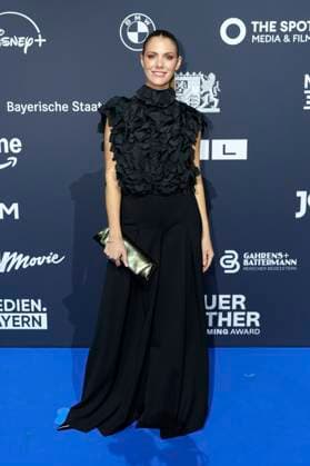 Viviane Geppert at the presentation of the Blue Panther TV Streaming Award 2025 at BMW Welt Munich, 22 10 2025 Foto:xN.xKolinzx xFuturexImagex panther_5209