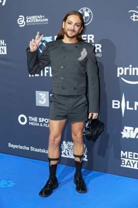 Riccardo Simonetti at the presentation of the Blue Panther TV Streaming Award 2025 at BMW Welt Munich, 22 10 2025 Foto:xN.xKolinzx xFuturexImagex panther_5220