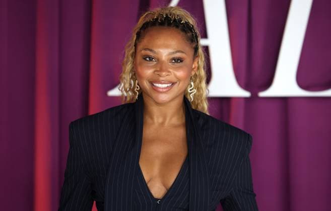 October 22, 2025, London, United Kingdom: Samira Mighty attends the All s Fair London Premiere at Odeon Luxe Leicester Square. London United Kingdom - ZUMAs197 20251022_aaa_s197_950 Copyright: xFredxDuvalx
