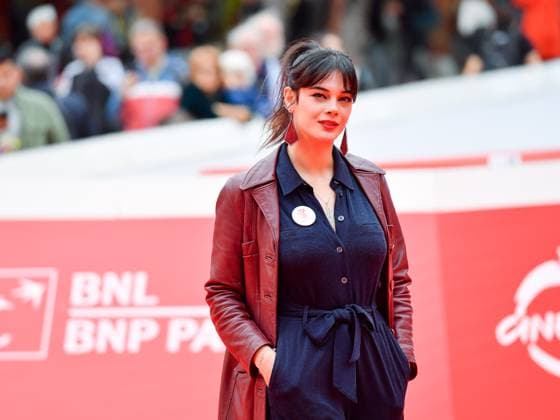 Rome, Italy, Italy: Roma Cinema Fest 2025 day 9 - Red carpet for the film SAVE THE CHILDREN. Pictured: Neva Leoni. Rome Italy  - ZUMAp169 20251023_zea_p169_538 Copyright: xVincenzoxLandix