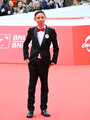 Rome, Italy, Italy: Roma Cinema Fest 2025 day 9 - Red carpet for the film SAVE THE CHILDREN. Pictured: Christian Cervone. Rome Italy  - ZUMAp169 20251023_zea_p169_651 Copyright: xMaurizioxD Avanzox