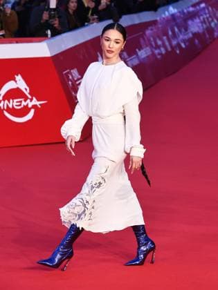 Rome Cinema Fest 2025 day 9 - Red carpet for the film Io sono Rosa Ricci. Pictured: Maria Esposito.  Copyright: xMarcoxProvvisionatox xipa-agency.netx xDxAvanzo Landi Provvisionatox IPA_Agency_IPA66980750