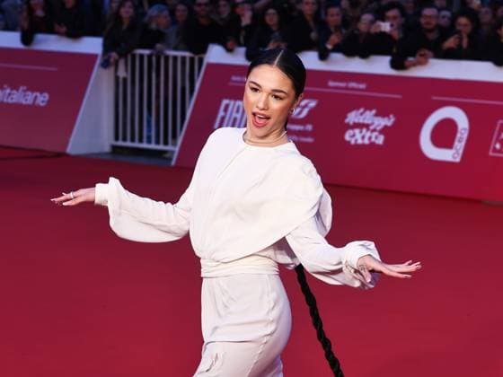 : Rome Cinema Fest 2025 day 9 - Red carpet for the film Io sono Rosa Ricci. Pictured: Maria Esposito.  - ZUMAp169 20251023_zea_p169_878 Copyright: xMarcoxProvvisionatox