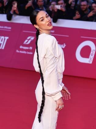 : Rome Cinema Fest 2025 day 9 - Red carpet for the film Io sono Rosa Ricci. Pictured: Maria Esposito.  - ZUMAp169 20251023_zea_p169_903 Copyright: xMarcoxProvvisionatox