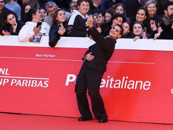 : Roma Cinema Fest 2025 day 9 - Red carpet for the film Io sono Rosa Ricci. Pictured: Silvia Uras.  - ZUMAp169 20251023_zea_p169_925 Copyright: xMarcoxProvvisionatox