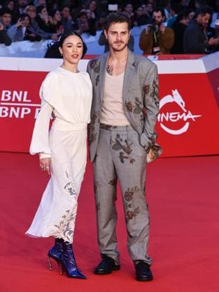 Rome Cinema Fest 2025 day 9 - Red carpet for the film Io sono Rosa Ricci. Pictured: Maria Esposito and Andrea Arcangeli.  Copyright: xMarcoxProvvisionatox xipa-agency.netx xDxAvanzo Landi Provvisionatox IPA_Agency_IPA66981574