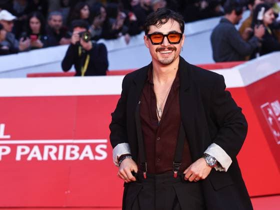 : Roma Cinema Fest 2025 day 9 - Red carpet for the film Io sono Rosa Ricci. Pictured: Juan Daniel Straube.  - ZUMAp169 20251023_zea_p169_1000 Copyright: xMarcoxProvvisionatox