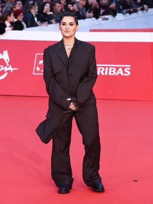 : Roma Cinema Fest 2025 day 9 - Red carpet for the film Io sono Rosa Ricci. Pictured: Silvia Uras.  - ZUMAp169 20251023_zea_p169_1035 Copyright: xMarcoxProvvisionatox