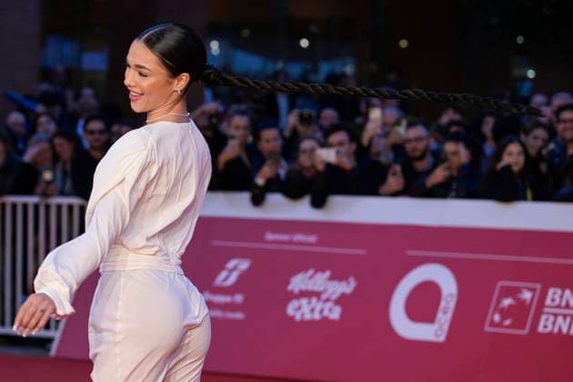 January 1, 2021, Rome: Italian actor Maria Esposito arrives on the red carpet for the screening of the movie ˜Io sono Rosa Ricci™ at the 20th annual Rome Film Fest, in Rome, Italy, 23 October 2025. The Rome Film Festival runs from 15 to 26 October 2025. ANSA RICCARDO ANTIMIANI Rome  - ZUMAa110 20210101_zaf_a110_627 Copyright: xRiccardoxAntimianix