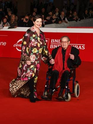 : Roma Cinema Fest 2025 evening 9 - Red carpet of the film ROBERTO ROSSELLINI MORE THAN A LIFE In the photo Isabella Rossellini Tinto Brass  - ZUMAp169 20251023_zea_p169_1091 Copyright: xMarcoxProvvisionatox