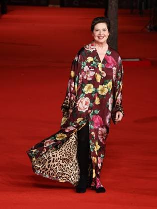 : Roma Cinema Fest 2025 evening 9 - Red carpet of the film ROBERTO ROSSELLINI MORE THAN A LIFE In the photo Isabella Rossellini  - ZUMAp169 20251023_zea_p169_1167 Copyright: xMarcoxProvvisionatox