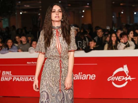 : Roma Cinema Fest 2025 evening 9 - Red carpet for the film Before Us. Pictured: Romana Maggiora Vergano  - ZUMAp169 20251023_zea_p169_1275 Copyright: xMarcoxProvvisionatox