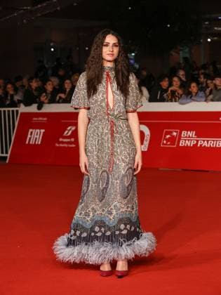 : Roma Cinema Fest 2025 evening 9 - Red carpet for the film Before Us. Pictured: Romana Maggiora Vergano  - ZUMAp169 20251023_zea_p169_1280 Copyright: xMarcoxProvvisionatox