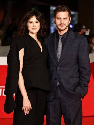 : Roma Cinema Fest 2025 evening 9 - Red carpet for the film Before Us. Pictured are Linda Caridi and Andrea Arcangeli.  - ZUMAp169 20251023_zea_p169_1308 Copyright: xMarcoxProvvisionatox