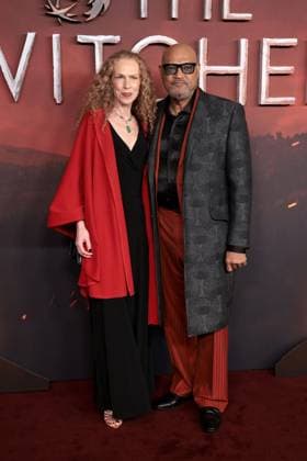 The Witcher season 4 global premiere, Curzon Mayfair cinema,London, UK on 23rd October 2025 Laurence Fishburne and Bronwyn Anne Moylan at The Witcher season 4 global premiere, Curzon Mayfair cinema,London, UK on 23rd October 2025, Credit:James Shaw Avalon UNITED KINGDOM, LONDON, London  Copyright: xJamesxShawx xAvalonx 1047692563