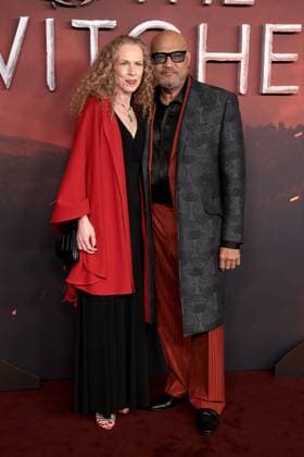 The Witcher season 4 global premiere, Curzon Mayfair cinema,London, UK on 23rd October 2025 Laurence Fishburne and Bronwyn Anne Moylan at The Witcher season 4 global premiere, Curzon Mayfair cinema,London, UK on 23rd October 2025, Credit:James Shaw Avalon UNITED KINGDOM, LONDON, London  Copyright: xJamesxShawx xAvalonx 1047692575