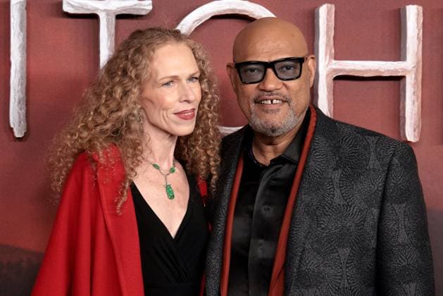 The Witcher season 4 global premiere, Curzon Mayfair cinema,London, UK on 23rd October 2025 Laurence Fishburne and Bronwyn Anne Moylan at The Witcher season 4 global premiere, Curzon Mayfair cinema,London, UK on 23rd October 2025, Credit:James Shaw Avalon UNITED KINGDOM, LONDON, London  Copyright: xJamesxShawx xAvalonx 1047692610