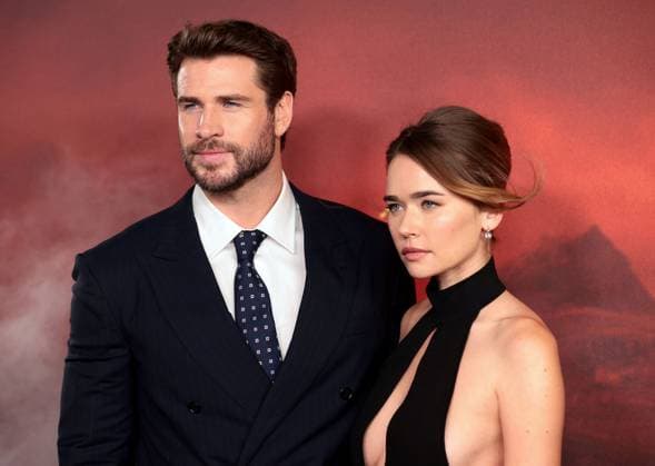 The Witcher season 4 global premiere, Curzon Mayfair cinema,London, UK on 23rd October 2025 Liam Hemsworth and Gabriella Brooks at The Witcher season 4 global premiere, Curzon Mayfair cinema,London, UK on 23rd October 2025, Credit:James Shaw Avalon UNITED KINGDOM, LONDON, London  Copyright: xJamesxShawx xAvalonx 1047692873