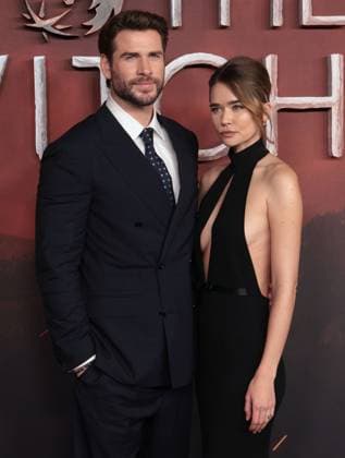 The Witcher season 4 global premiere, Curzon Mayfair cinema,London, UK on 23rd October 2025 Liam Hemsworth and Gabriella Brooks at The Witcher season 4 global premiere, Curzon Mayfair cinema,London, UK on 23rd October 2025, Credit:James Shaw Avalon UNITED KINGDOM, LONDON, London  Copyright: xJamesxShawx xAvalonx 1047693003