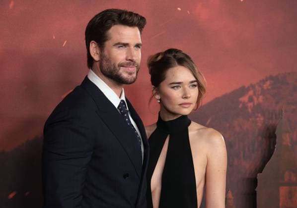 The Witcher season 4 global premiere, Curzon Mayfair cinema,London, UK on 23rd October 2025 Liam Hemsworth and Gabriella Brooks at The Witcher season 4 global premiere, Curzon Mayfair cinema,London, UK on 23rd October 2025, Credit:James Shaw Avalon UNITED KINGDOM, LONDON, London  Copyright: xJamesxShawx xAvalonx 1047693032