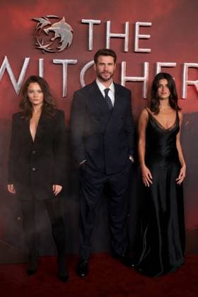 The Witcher season 4 global premiere, Curzon Mayfair cinema,London, UK on 23rd October 2025 Freya Allan, Liam Hemsworth and Anya Chalotra at The Witcher season 4 global premiere, Curzon Mayfair cinema,London, UK on 23rd October 2025, Credit:James Shaw Avalon UNITED KINGDOM, LONDON, London Copyright: xJamesxShawx xAvalonx 1047693216