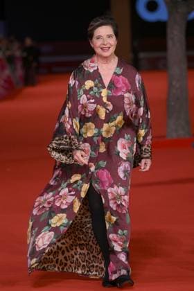 20th Rome Film Festival, red carpet for the film Roberto Rossellini, More Than a Lifetime Rome Film Fest, 20th edition, red carpet for the film Roberto Rossellini, More Than a Life. In the photo Isabella Rossellini. . Rome, Italy 23 October 2025, Credit:Maria Laura Antonelli Avalon Italy, Rome  Copyright: xMariaxLauraxAntonellix xAvalonx 1047683696