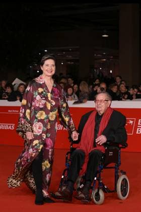 20th Rome Film Festival, red carpet for the film Roberto Rossellini, More Than a Lifetime Rome Film Fest, 20th edition, red carpet for the film Roberto Rossellini, More Than a Life. In the photo Isabella Rossellini e Tinto Brass. . Rome, Italy 23 October 2025, Credit:Maria Laura Antonelli Avalon Italy, Rome  Copyright: xMariaxLauraxAntonellix xAvalonx 1047683713