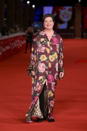 20th Rome Film Festival, red carpet for the film Roberto Rossellini, More Than a Lifetime Rome Film Fest, 20th edition, red carpet for the film Roberto Rossellini, More Than a Life. In the photo Isabella Rossellini. . Rome, Italy 23 October 2025, Credit:Maria Laura Antonelli Avalon Italy, Rome  Copyright: xMariaxLauraxAntonellix xAvalonx 1047683766