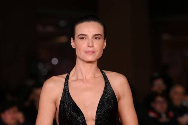 20th Rome Film Festival, red carpet for the film Roberto Rossellini, More Than a Lifetime Rome Film Fest, 20th edition, red carpet for the film Roberto Rossellini, More Than a Life. In the photo Kasia Smutniak . Rome, Italy 23 October 2025, Credit:Maria Laura Antonelli Avalon Italy, Rome  Copyright: xMariaxLauraxAntonellix xAvalonx 1047683974