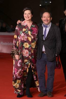 20th Rome Film Festival, red carpet for the film Roberto Rossellini, More Than a Lifetime Rome Film Fest, 20th edition, red carpet for the film Roberto Rossellini, More Than a Life. In the photo Isabella Rossellini. , Alessandro Rossellini . Rome, Italy 23 October 2025, Credit:Maria Laura Antonelli Avalon Italy, Rome  Copyright: xMariaxLauraxAntonellix xAvalonx 1047684227