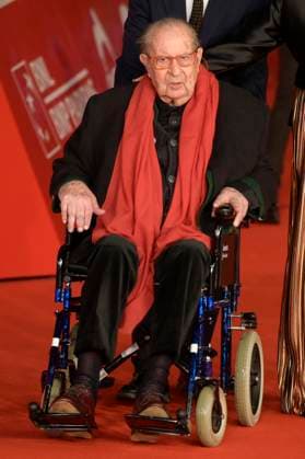 Roberto Rossellini più di una vita red carpet in Rome, Italy - 23 Oct 2025 Tinto Brass attends the red carpet of Roberto Rossellini più di una vita during the Rome Film Fest 2025 at Auditorium Parco della Musica. Rome Italy Copyright: xMarioxCartellix xSOPAxImagesx _DSC0836