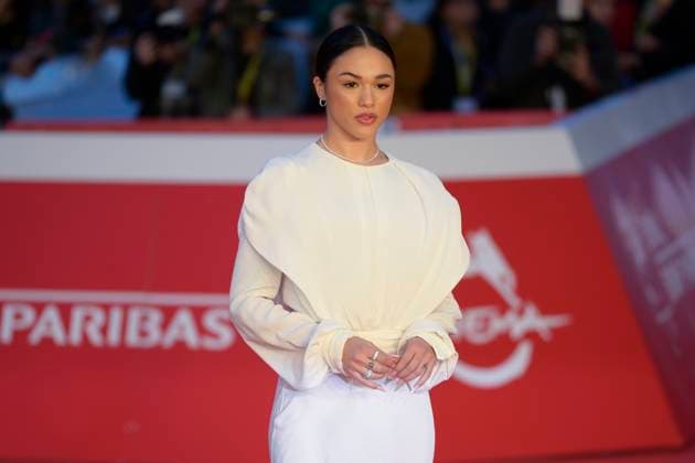 October 23, 2025, Rome, Italy: Maria Esposito attends the Io sono Rosa Ricci red carpet during the Rome Film Fest 2025 at Auditorium Parco della Musica. Rome Italy - ZUMAs197 20251023_aab_s197_057 Copyright: xMarioxCartellix