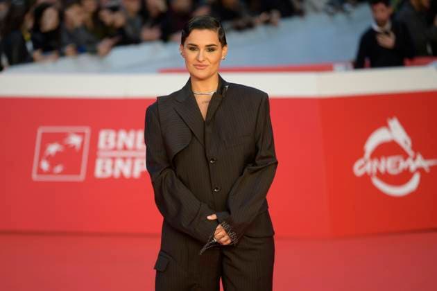 October 23, 2025, Rome, Italy: Silvia Uras attends the Io sono Rosa Ricci red carpet during the Rome Film Fest 2025 at Auditorium Parco della Musica. Rome Italy - ZUMAs197 20251023_aab_s197_063 Copyright: xMarioxCartellix