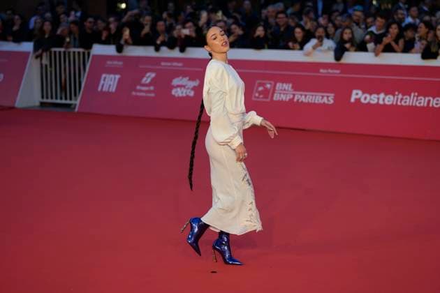 October 23, 2025, Rome, Italy: Maria Esposito attends the Io sono Rosa Ricci red carpet during the Rome Film Fest 2025 at Auditorium Parco della Musica. Rome Italy - ZUMAs197 20251023_aab_s197_070 Copyright: xMarioxCartellix
