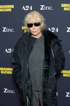 Smashing Machine Paris Film Premiere Claire Denis attends Smashing Machine Paris Film Premiere at Pathe BNP Paribas on October 23, 2025 in Paris, France. Photo by Nasser Berzane ABACAPRESS.COM Paris France  Copyright: xBerzanexNasser ABACAx