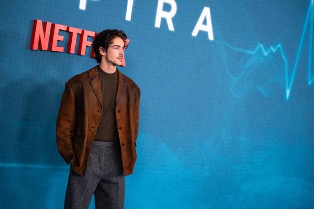 October 24, 2025, Madrid, Madrid, SPAIN: Spanish actor Manu Rios attends the photocall for the presentation of the second season of Respira , the Netflix drama series. Madrid SPAIN - ZUMAc270 20251024_zip_c270_032 Copyright: xDavidxCruzxSanzx