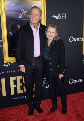 Jay Kelly Premiere - Los Angeles, USA LOS ANGELES, USA. October 23, 2025: Maxwell Caulfield & Juliet Mills at the AFI FEST premiere for Jay Kelly at the TCL Chinese Theatre. Los Angeles CA USA  Copyright: xPaulxSmith Featureflashx